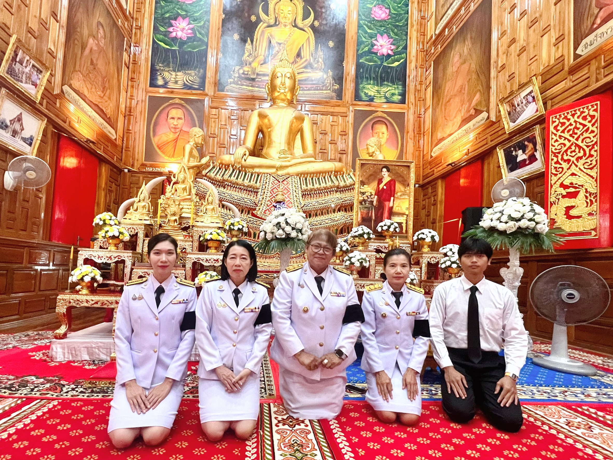 🙏🏻พช.ปราณบุรี ร่วมพิธีบำเพ็ญกุศลในวาระครบ 100 วัน (สตมวาร) อุทิศถวายแด่ สมเด็จพระนางเจ้าสิริกิติ์ พระบรมราชินีนาถ พระบรมราชชนนีพันปีหลวง